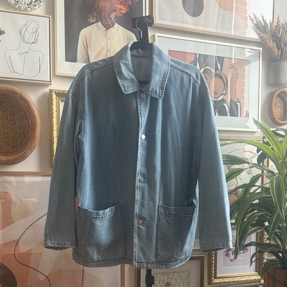 Blue Vintage Denim Jacket